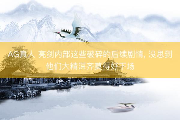 AG真人 亮剑内部这些破碎的后续剧情， 没思到他们大精深齐莫得好下场